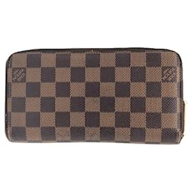 Louis Vuitton-Louis Vuitton Damier Zippy Wallet N41661-Brown