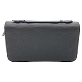 Louis Vuitton-Louis Vuitton Damier Infini Zippy XL Wallet-Black