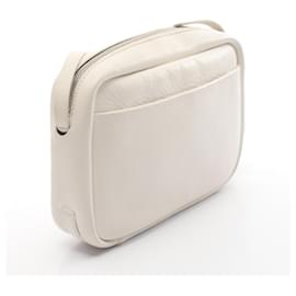 Balenciaga-Balenciaga Everyday Camera Bag S Leather-White