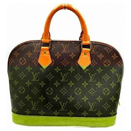 Louis Vuitton-Louis Vuitton Alma Handbag M51130-Brown