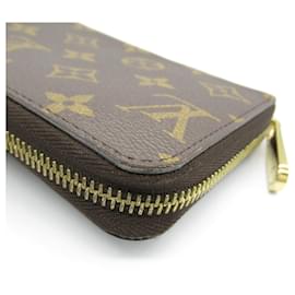 Louis Vuitton-Louis Vuitton Zippy Wallet Monogram Brown M41895-Brown