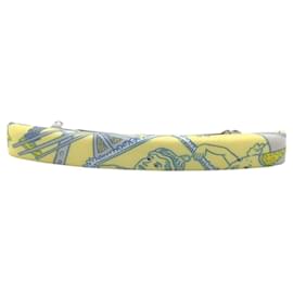 Hermès-Hermes Silk Hair Barrette Accessory-Other