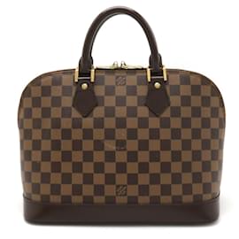 Louis Vuitton-Louis Vuitton Damier Alma Handbag N51131-Brown