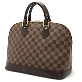 Louis Vuitton-Louis Vuitton Damier Alma Handbag N51131-Brown
