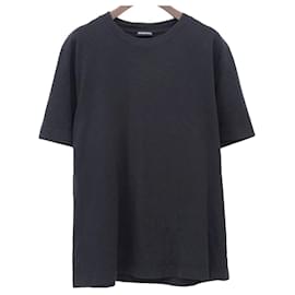 Balenciaga-Balenciaga Cotton Back Logo T-Shirt Black-Other