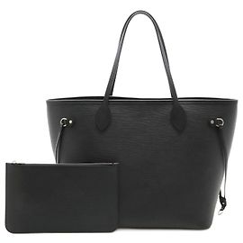Louis Vuitton Epi Neverfull MM Tote Bag M40932 Black