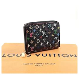 Louis Vuitton-Louis Vuitton Monogram Multicolor Zippy Coin Purse M93740-Black