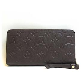 Louis Vuitton-Louis Vuitton Monogram Zippy Wallet Brown M60548-Brown