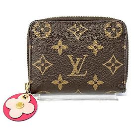 Porta-moedas Zippy Monogram Louis Vuitton M68332 Marrom
