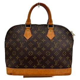 Louis Vuitton-Louis Vuitton Alma Monogram Handbag M51130-Brown