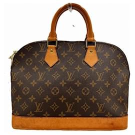 Louis Vuitton-Louis Vuitton Alma Monogram Handbag M51130-Brown
