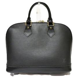Louis Vuitton-Louis Vuitton Epi Alma Handbag M52142-Black