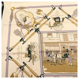 Hermès-Hermes Silk Carre 70 Scarf-Other