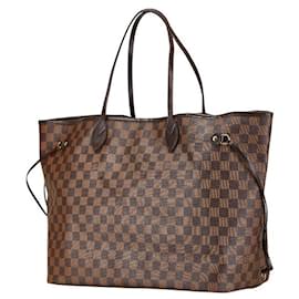 Louis Vuitton-Louis Vuitton Damier Neverfull GM Tote Bag-Brown