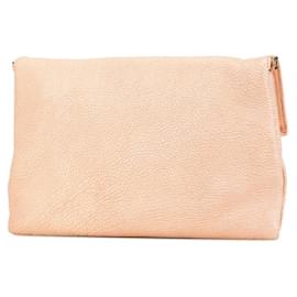 Balenciaga-Balenciaga Leather Clutch Bag-Pink