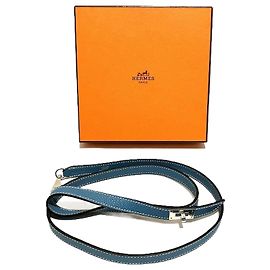 Hermès Hermes Kelly Dog Lead Belt Blue