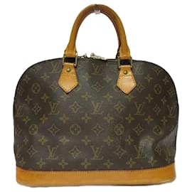 Louis Vuitton-Louis Vuitton Monogram Alma Handbag M51130-Brown