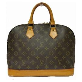 Louis Vuitton-Louis Vuitton Monogram Alma Handbag M51130-Brown