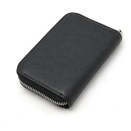 Prada-Prada Saffiano Leather Coin Case 2MM358-Black
