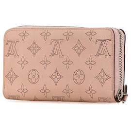 Louis Vuitton-Louis Vuitton Monogram Mahina Zippy Wallet M61868-Pink
