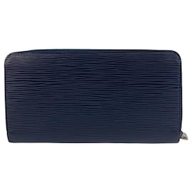 Louis Vuitton-Louis Vuitton Epi Leather Zippy Wallet M61873-Blue