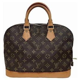Louis Vuitton-Louis Vuitton Alma Monogram Handbag M51130-Brown