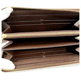 Louis Vuitton-Louis Vuitton Damier Zippy Wallet N60015-Brown