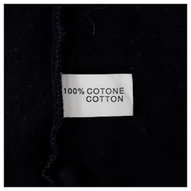 Fendi-Fendi Cotton Sleeveless Polo Shirt Black-Black