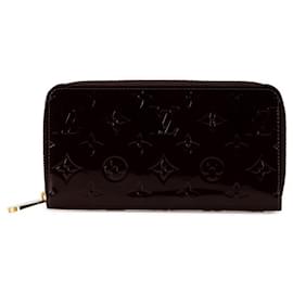 Louis Vuitton-Louis Vuitton Vernis Zippy Wallet M93522-Brown