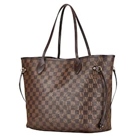 Louis Vuitton-Louis Vuitton Damier Neverfull MM Tote Bag-Brown