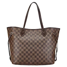 Louis Vuitton-Louis Vuitton Damier Neverfull MM Tote Bag-Brown