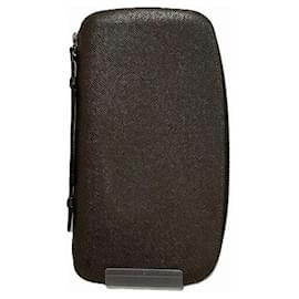 Louis Vuitton-Louis Vuitton Taiga Organizer Atoll Long Wallet-Brown