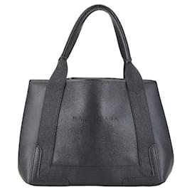 Balenciaga-Balenciaga Navy Cabas S Tote Bag 339933-Grey