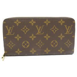 Louis Vuitton Zippy Wallet Monogram Brown M41896 Brown