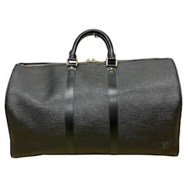 Louis Vuitton-Louis Vuitton Epi Keepall 50 Bag M42962-Black