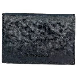Portacarte Burberry Nova Check Nero