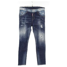 Pantaloni in denim Dsquared2 in cotone blu Blu