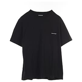 Balenciaga-Balenciaga Cotton T-Shirt Black-Black