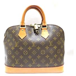 Louis Vuitton-Louis Vuitton Alma Monogram Handbag M51130-Brown