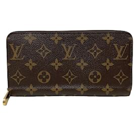 Louis Vuitton-Louis Vuitton Monogram Zippy Wallet M41895-Brown