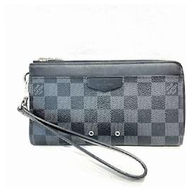 Louis Vuitton-Louis Vuitton Zippy Dragonne Long Wallet N60379-Black