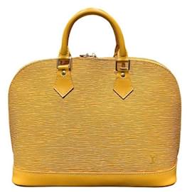 Louis Vuitton-Louis Vuitton Epi Alma Handbag M52149-Yellow