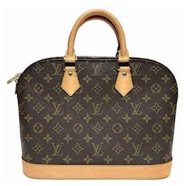 Louis Vuitton-Louis Vuitton Alma Handbag M51130-Brown