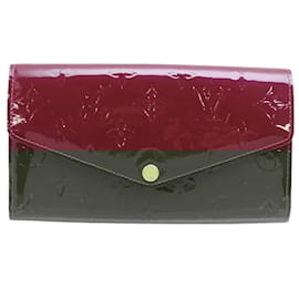 Louis Vuitton-Louis Vuitton Portefeuille Sarah Long Wallet-Other,Purple
