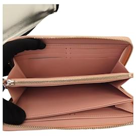 Louis Vuitton-Louis Vuitton Exotic Lizard Zippy Wallet-Pink