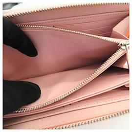 Louis Vuitton-Louis Vuitton Exotic Lizard Zippy Wallet-Pink