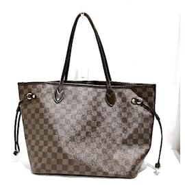Louis Vuitton-Louis Vuitton Neverfull MM Shoulder Bag N41358-Brown