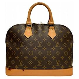 Louis Vuitton-Louis Vuitton Alma Monogram Handbag M51130-Brown