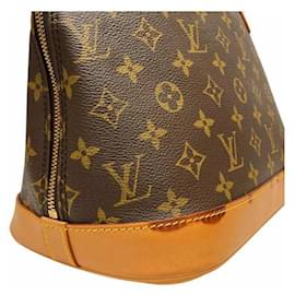 Louis Vuitton-Louis Vuitton Alma Monogram Handbag M51130-Brown