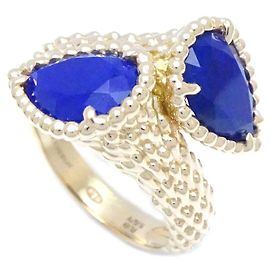 Anello Boucheron Serpent Bohème in Lapis Lazuli D'oro